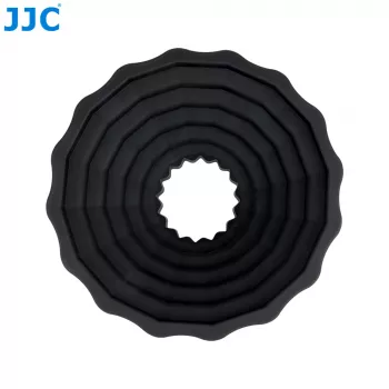 JJC LH-ARLII Sulankstomas guminis objektyvo gaubtas 73-88mm