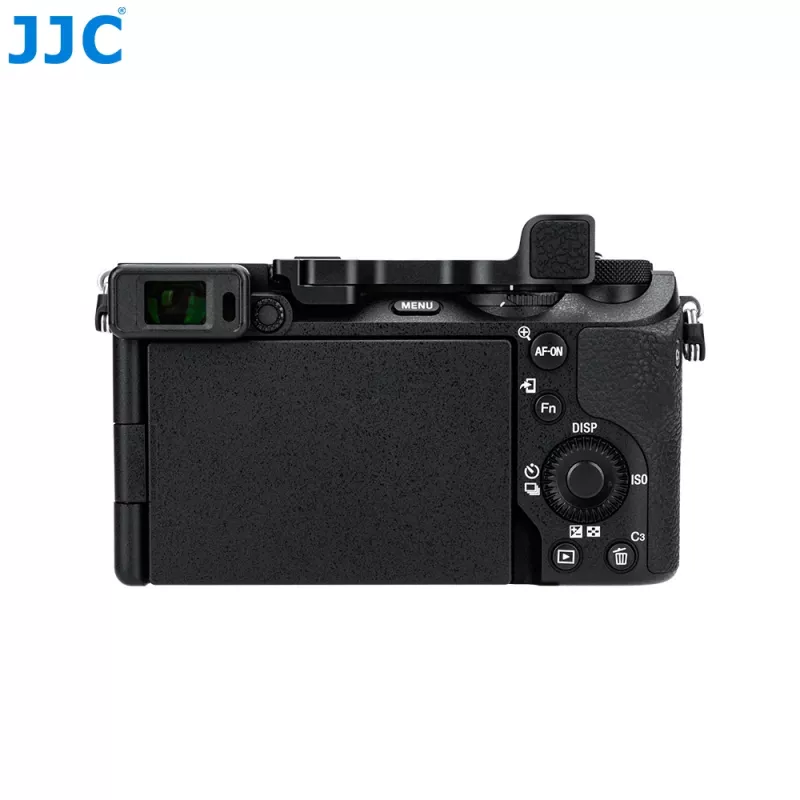 JJC TA-A6700 nykščio atrama „Sony A6700“ – aliuminio lydinio tvirtinimas prie karštosios blykstės