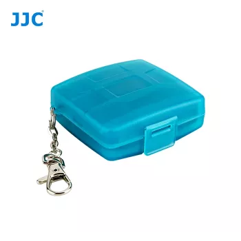 JJC atminties kortelių dėklas 4 SD / SDHC / SDXC kortelėms - juoda