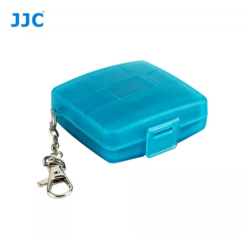 JJC atminties kortelių dėklas 4 SD / SDHC / SDXC kortelėms - juoda