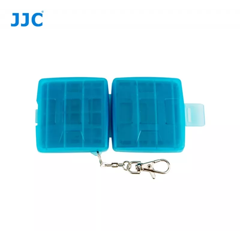 JJC atminties kortelių dėklas 4 SD / SDHC / SDXC kortelėms - juoda