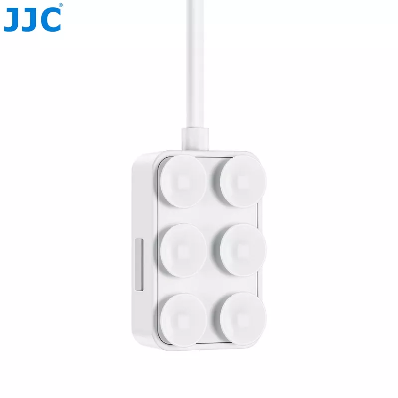 JJC PDB-UC USB-C kortelių skaitytuvas su 2x USB-C prievadais, kosminė pilka