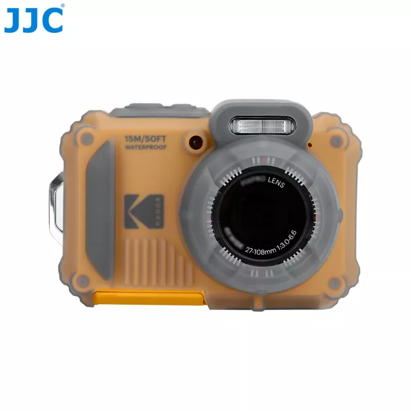 JJC SCC-WPZ2 Silikoninis apsauginis dėklas Kodak PIXPRO WPZ2 fotoaparatui – juodas