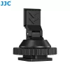 JJC HC-DMN Adapteris nuo karštosios kurpės iki 1/4 inch-20 sriegio mikrofonų laikikliui, juodas