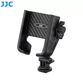 JJC PM-CS1 Adapter Mount su 1/4 inch sriegiu telefonui, išmaniajam telefonui, GoPro, standartiniam ISO karštajai kurpštei, juodas