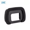 JJC Eyecup FR, skirtas Pentax fotoaparatams – juodas silikoninis guminis okuliaras