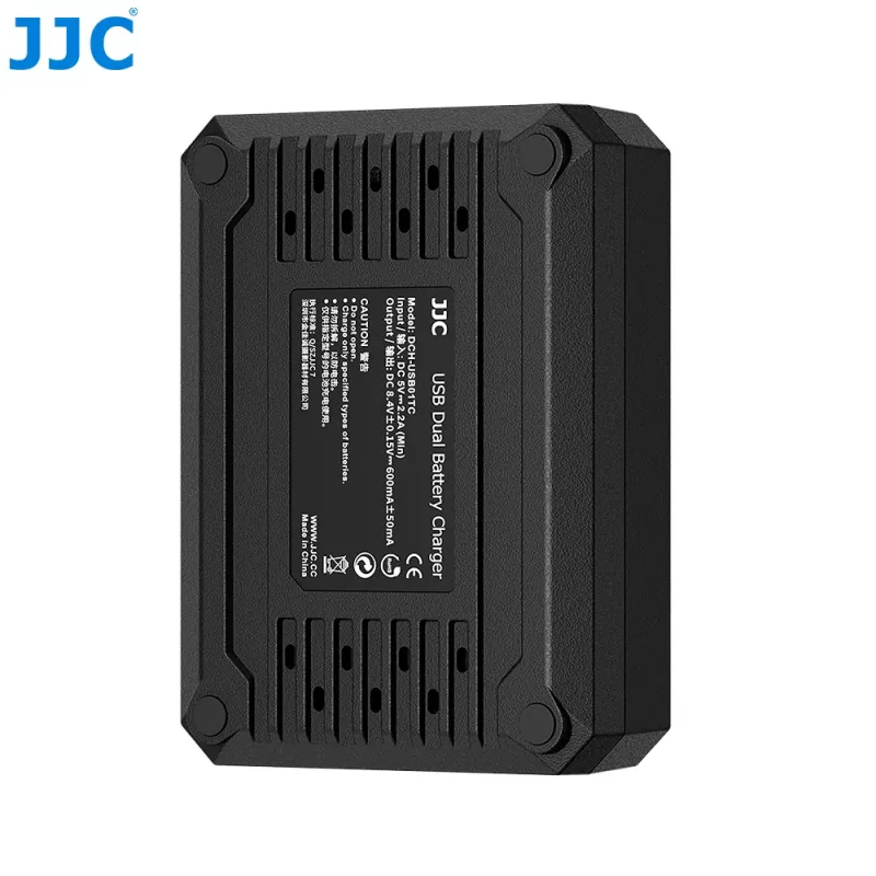 JJC Dvigubas USB-C baterijų kroviklis, skirtas Sony NP-FW50 (DCH-FW50TC)