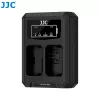 JJC Dvigubas USB-C baterijų kroviklis, skirtas Sony NP-FW50 (DCH-FW50TC)