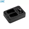 JJC Dvigubas USB-C baterijų kroviklis, skirtas Sony NP-FW50 (DCH-FW50TC)
