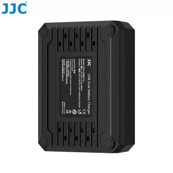 JJC Dual USB Charger, skirtas 2x Nikon EN-EL15, EN-EL15a, EN-EL15b, EN-EL15c akumuliatoriams