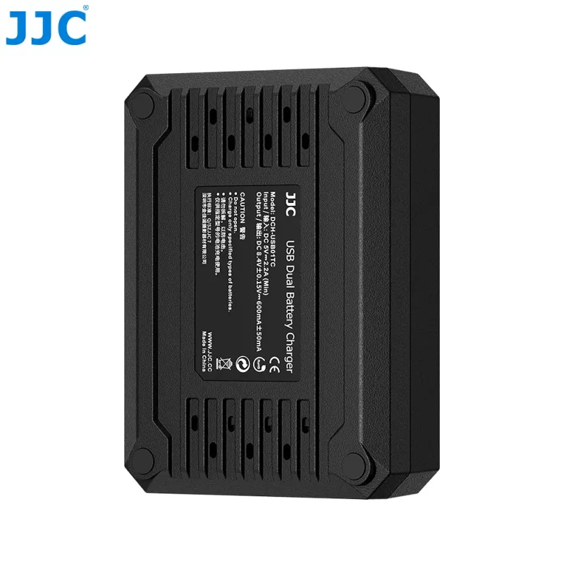JJC Dual USB Charger, skirtas 2x Nikon EN-EL15, EN-EL15a, EN-EL15b, EN-EL15c akumuliatoriams