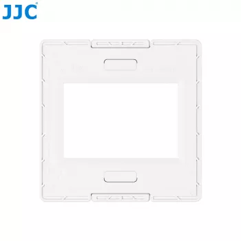 JJC SM-35x50 35 mm skaidrių rėmeliai, 50x50 mm rėmas, 36x24 mm anga, ABS plastikas, užspaudžiami, 50 vnt.