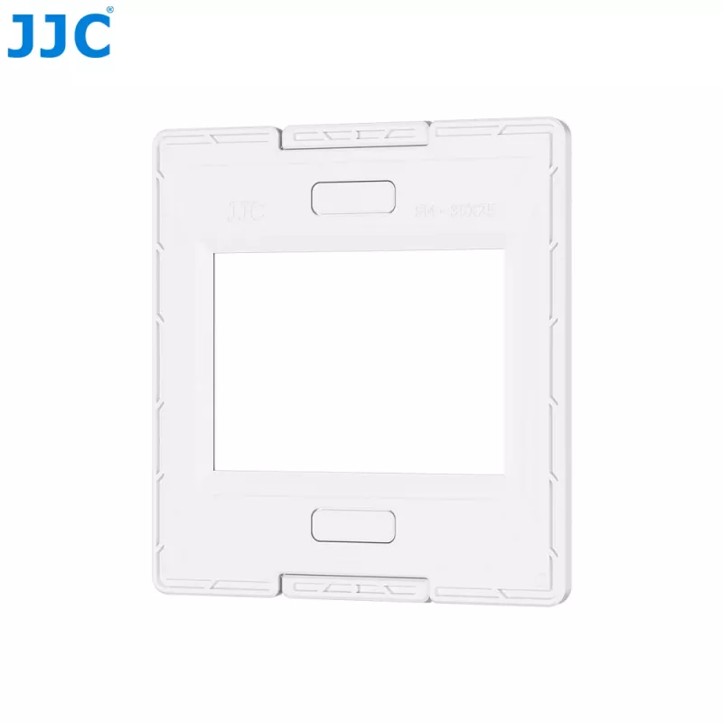JJC SM-35x50 35 mm skaidrių rėmeliai, 50x50 mm rėmas, 36x24 mm anga, ABS plastikas, užspaudžiami, 50 vnt.
