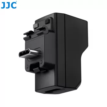 JJC AD-X4 garso adapteris su USB-C įkrovimu, skirtas Insta360 X4