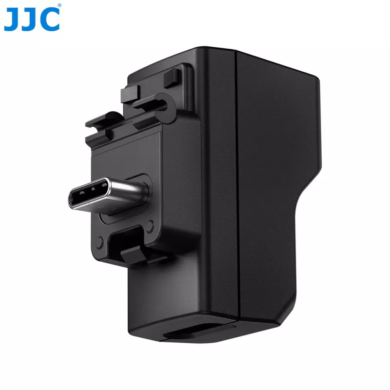 JJC AD-X4 garso adapteris su USB-C įkrovimu, skirtas Insta360 X4