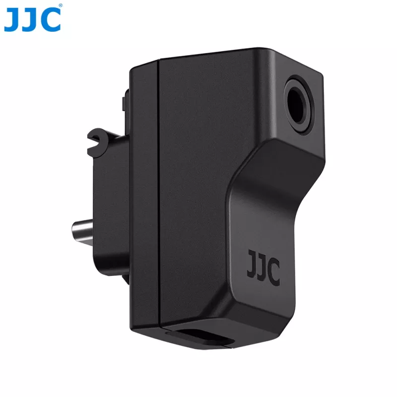 JJC AD-X4 garso adapteris su USB-C įkrovimu, skirtas Insta360 X4