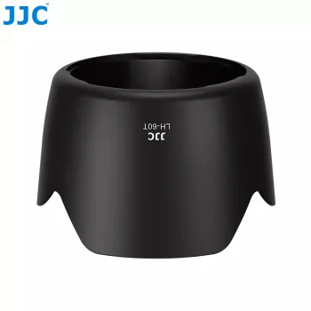 JJC LH-60T gaubtas objektyvui, atitinkantis Canon ET-60, tulpės žiedlapio formos, juodas