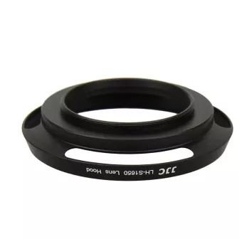 JJC Metal Lens Hood, skirtas Sony E PZ 16-50mm, Samsung NX 20-50mm, Nikon 1 NIKKOR 10mm f/2.8 - Juoda