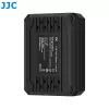 JJC Triple USB Battery Charger, skirta Ricoh DB-120 (3 lizdai) - DCH-DB120TC