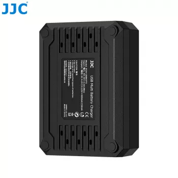 JJC Triple USB Battery Charger, skirta Ricoh DB-120 (3 lizdai) - DCH-DB120TC