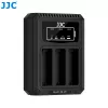JJC Triple USB Battery Charger, skirta Ricoh DB-120 (3 lizdai) - DCH-DB120TC