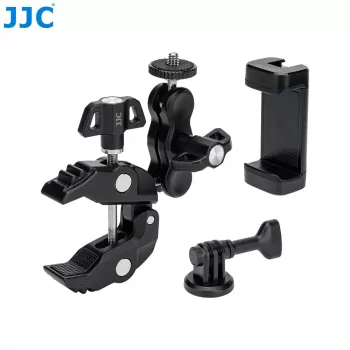 JJC Universalus tvirtinimo rinkinys su magiška ranka, spaustuku, telefono laikikliu ir GoPro adapteriu - MFC-K1