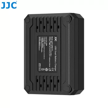 JJC Dual USB įkroviklis, skirtas Olympus BLS-1, BLS-5, BLS-50 akumuliatoriams