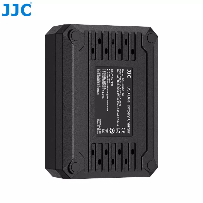 JJC Dual USB įkroviklis, skirtas Olympus BLS-1, BLS-5, BLS-50 akumuliatoriams