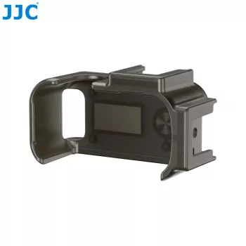 JJC Frame Mount Protective Housing, skirtas DJI Osmo Pocket 3, magnetinis greito atlaisvinimo laikiklis, 2x 1/4 inch sriegis, Cold Shoe, aliuminio lydinys, juodas
