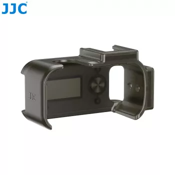 JJC Frame Mount Protective Housing, skirtas DJI Osmo Pocket 3, magnetinis greito atlaisvinimo laikiklis, 2x 1/4 inch sriegis, Cold Shoe, aliuminio lydinys, juodas