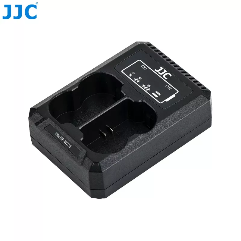 JJC Dual USB Įkroviklis Fujifilm NP-W235 akumuliatoriams