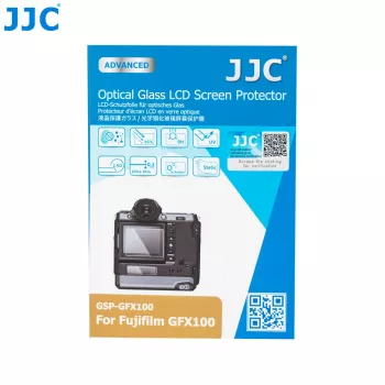 JJC Grūdinto stiklo LCD ekrano apsauga, skirta Fujifilm GFX100
