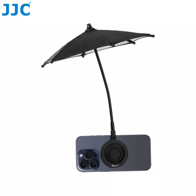 JJC SPU-1 mini skėtis nuo saulės ir lietaus su magnetu išmaniesiems telefonams