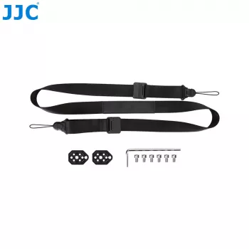 JJC NS-DST dviguba rankena su peties dirželiu, skirta DJI RS 2 / RSC 2 / RS 3 / RS 3 Pro / RS 3 Mini