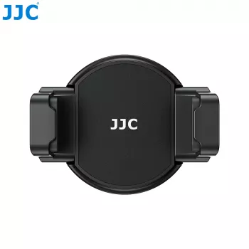 JJC MS-SPC1 Juodas magnetinis telefono laikiklis su 1/4 inch sriegiu ir 2 Cold shoe lizdais, skirtas iPhone MagSafe