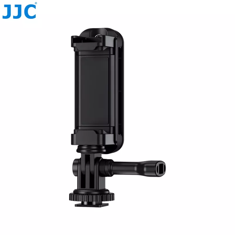 JJS SPC-S25 360° trikojis laikiklis išmaniesiems telefonams, SSD diskams ir GoPro su 1/4 inch sriegiu ir Arca-Swiss pagrindu