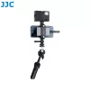 JJS SPC-S25 360° trikojis laikiklis išmaniesiems telefonams, SSD diskams ir GoPro su 1/4 inch sriegiu ir Arca-Swiss pagrindu
