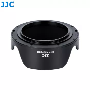 JJC LH-YN50F18II Tulip Lens Hood, skirtas Yongnuo YN 50mm f/1.8 II objektyvui – juoda