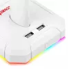 Redragon Scepter PRO HA300-W Gaming Headset Stand with RGB Lighting, White
