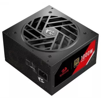 Redragon Master GC-MS03 1000W maitinimo blokas, 80 PLUS Standard, ATX, nemodulinis, 120mm ventiliatorius, juodas