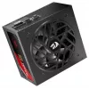 Redragon Master GC-MS03 1000W maitinimo blokas, 80 PLUS Standard, ATX, nemodulinis, 120mm ventiliatorius, juodas