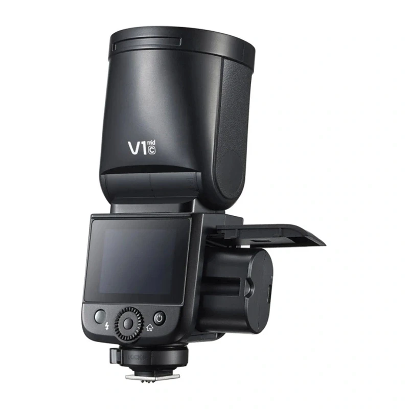 Godox V1 Mid C Round-Head Flash for Canon