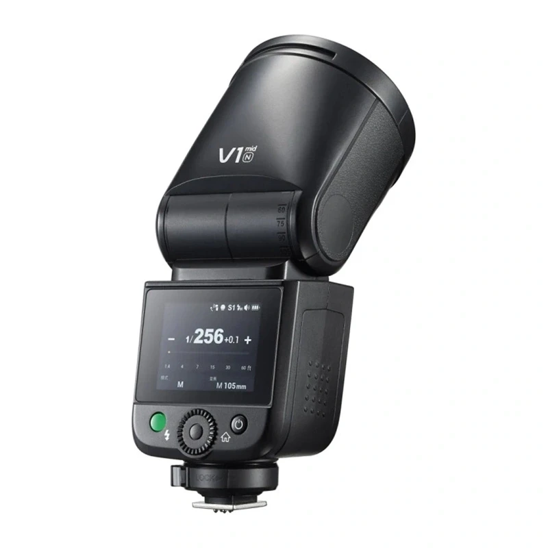 Godox V1 Mid N Round-Head Flash for Nikon