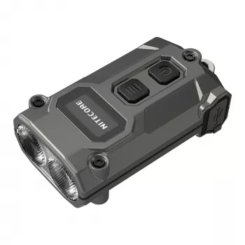 Nitecore TINI3 600lm Pilka Raktų Pakabuko Žibintuvėlis
