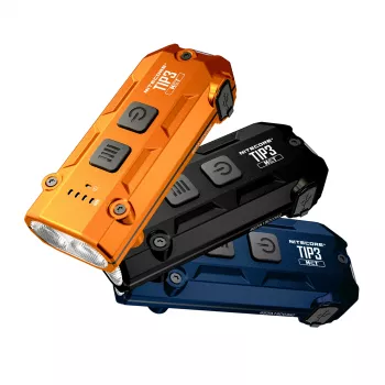 Nitecore TIP3 raktų pakabuko žibintuvėlis, oranžinis, 720 liumenų