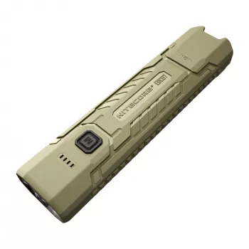 Nitecore EDC07 Desert Tan Prožektorius 1200 liumenų, įkraunamas per USB-C