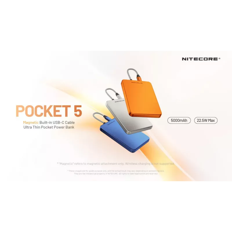 Nitecore Powerbank POCKET 5 Blue