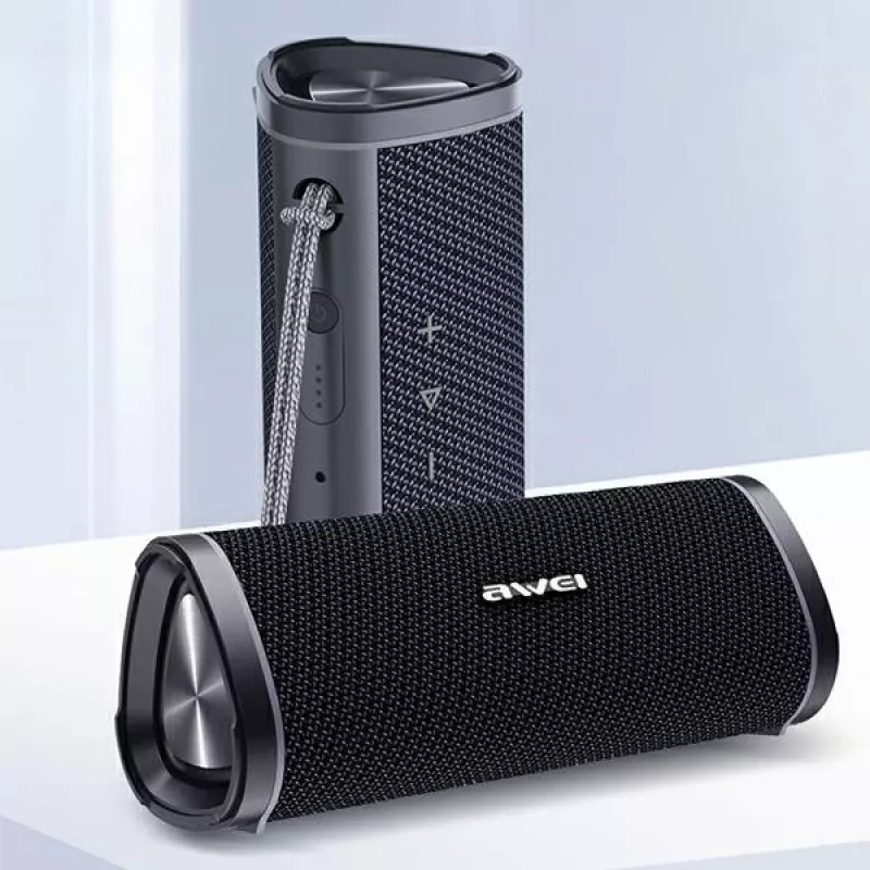 AWEI Y331 nešiojamas Bluetooth garsiakalbis 5W IPX6 juodas