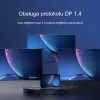 ORICO Thunderbolt 4 kabelis USB-C 40 Gbps 8K60Hz PD 100W 2m Juodas