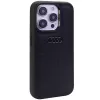 Audi GT Synthetic Leather Hard Case, skirta iPhone 15 Pro (6,1 inch) - juoda